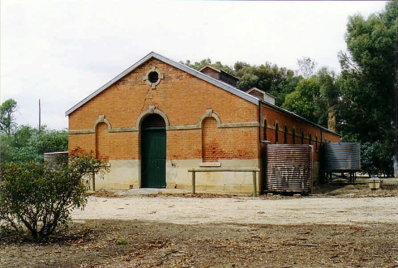 MAW 02 3 - Photograph of brick stables building - Shire of Northern Grampians - Stage 2 Heritage Study, 2004