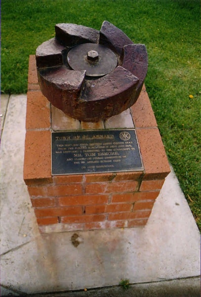 SD 095 - Memorial to the Lord Nelson Mining Company, Market Street, ST ARNAUD