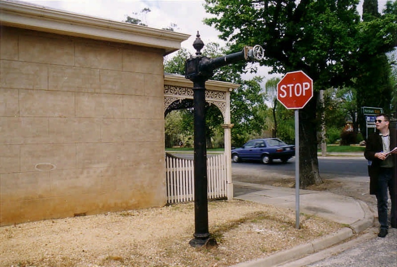 SD 133a - Stand Pipe, Napier Street, corner Inkerman Street, ST ARNAUD