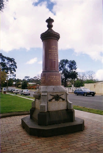 SD 139 - Boer War Memorial,