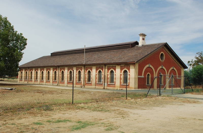 FORMER RAILWAY ENGINE SHED SOHE 2008