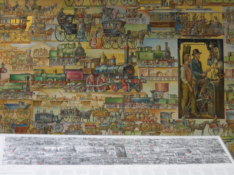 THE HISTORY OF TRANSPORT MURAL SOHE 2008