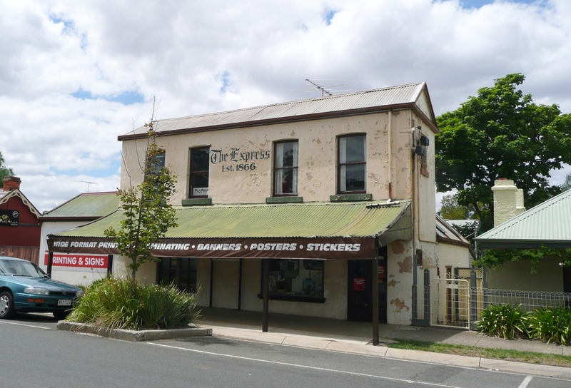 BACCHUS MARSH EXPRESS OFFICE AND PRINTING WORKS SOHE 2008
