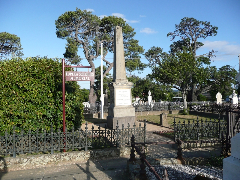 EUREKA MEMORIALS, OLD BALLARAT CEMETERY SOHE 2008