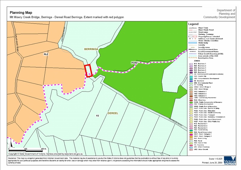 Extent of registration map