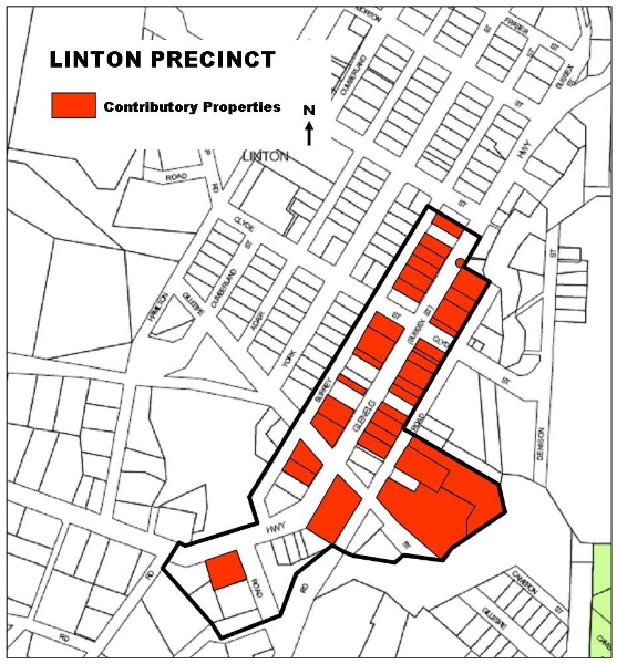 Linton Heritage Precinct Boundary