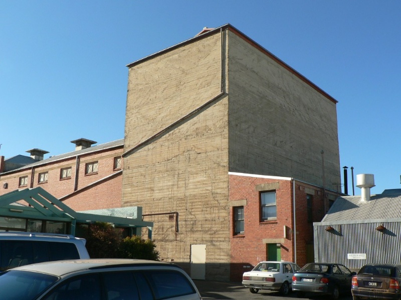 Horsham Theatre rear view of fly tower 2009