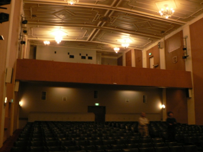 Horsham Theatre interior of auditorium 2009