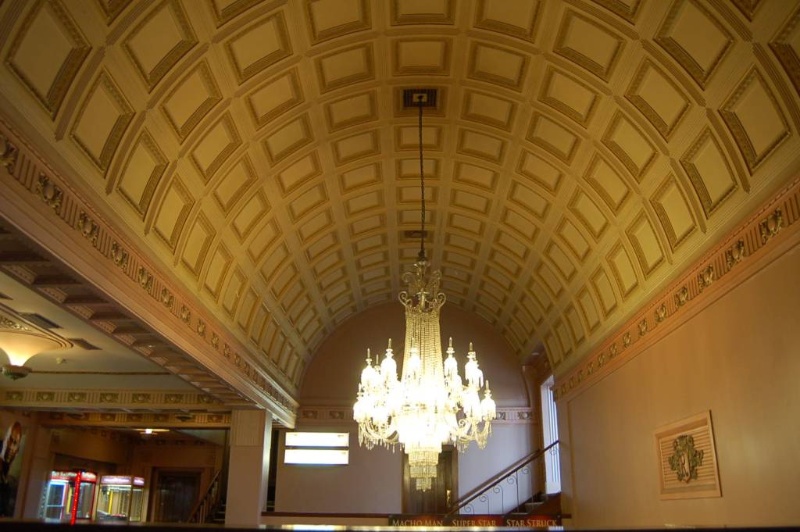 Regent Theatre Ballarat foyer ceiling detail 2009