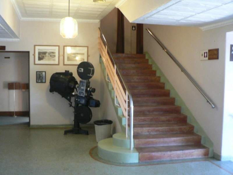 Lorne Cinema detail of foyer and stairs 2009