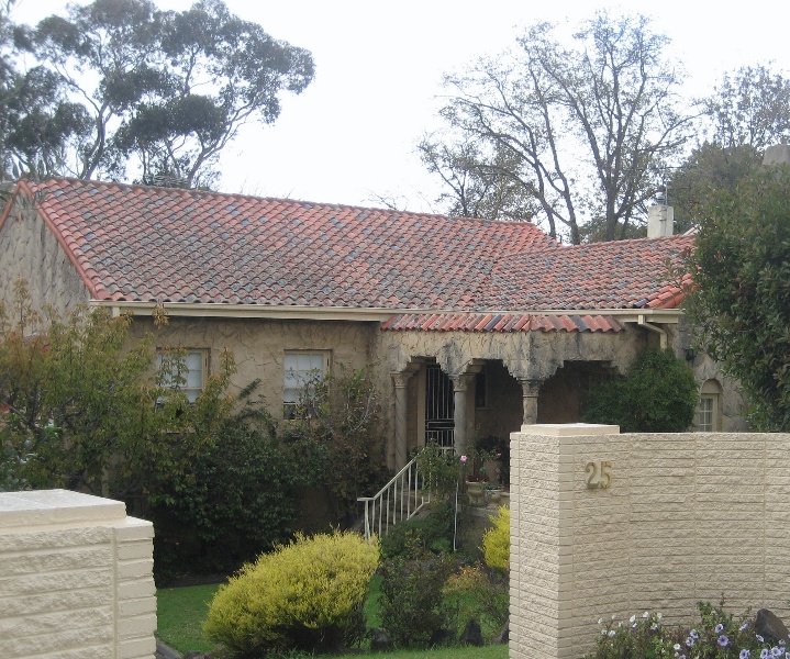 Spanish mission style villa at 25 Allenby Avenue