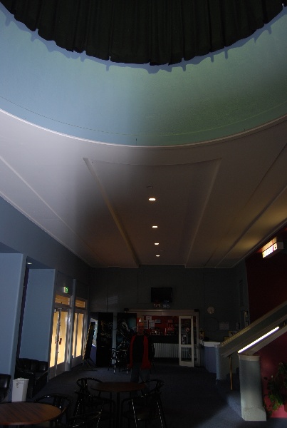 Midland Theatre Ararat foyer showing circular opening 2009