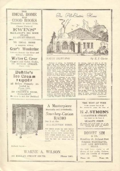Ideal Homes Exhibition Booklet 1933, p.7. -