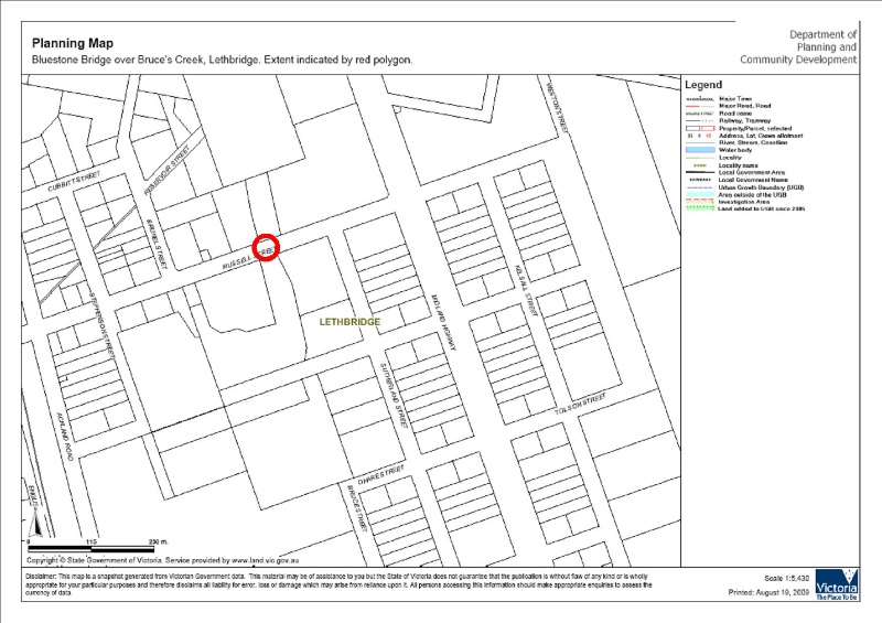 Extent of registration map