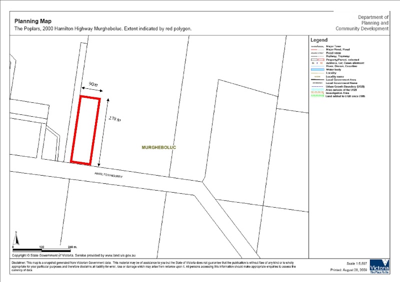 Extent of registration map