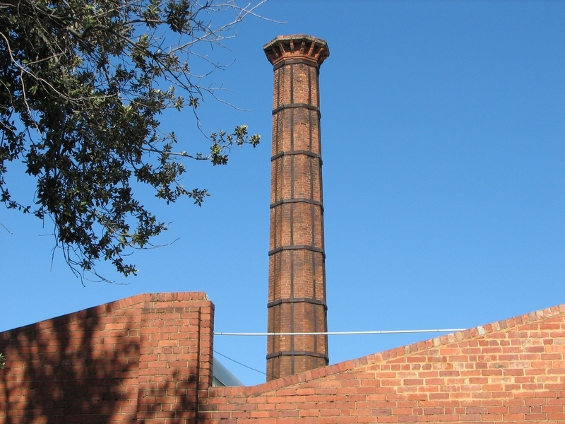 former australian licorice factory chimney