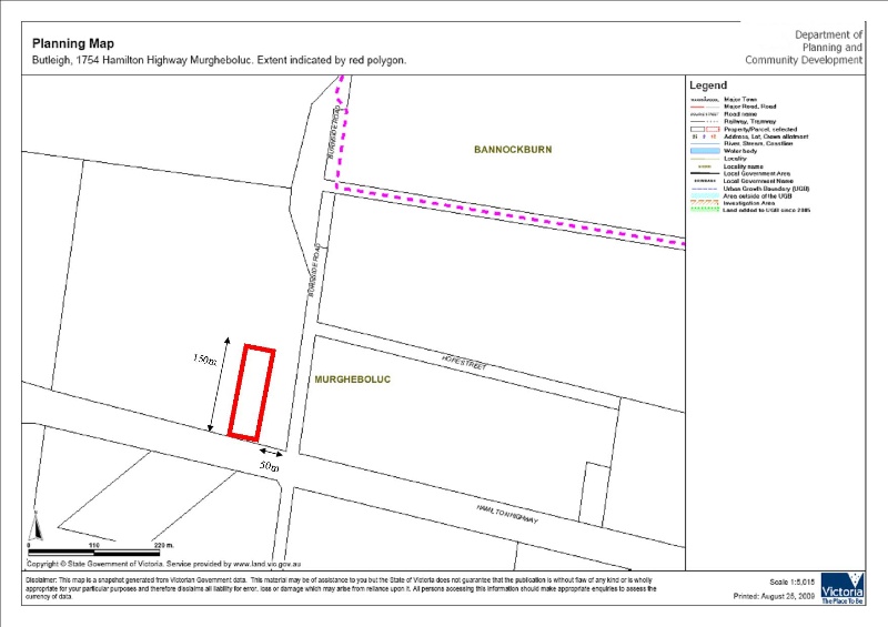 Extent of registration map