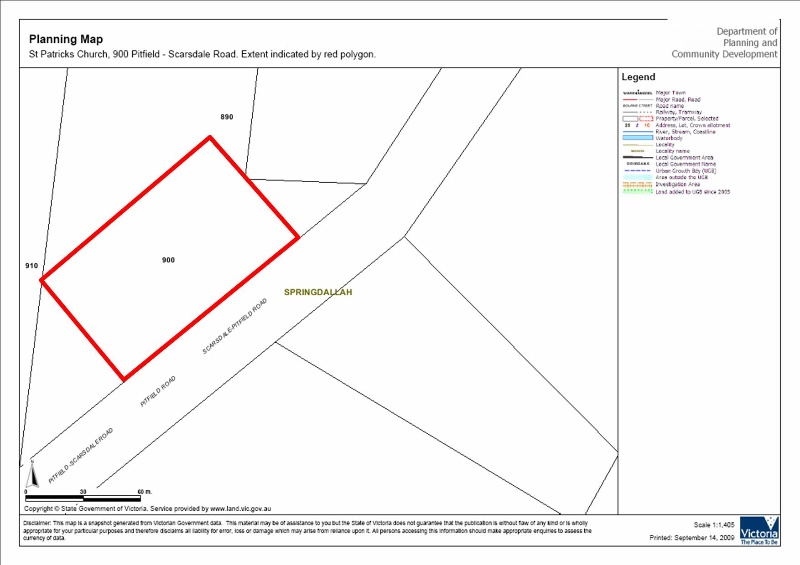 Extent of registration map