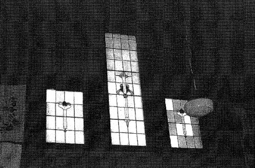 Church hall east wall windows - Shire of Nillumbik Study, 2000