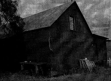 wool shed, from north-west with added skillion bay on south