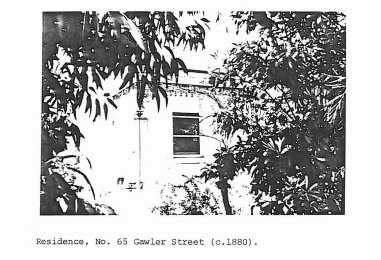 Residence, 65 Gawler Street
