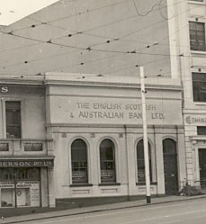 B062 E S &amp; A Bank William St Melbourne