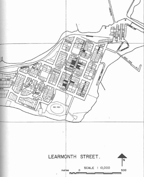 Thanet Terrace, (formerly Thanet Cottages), 36-46 Learmonth Street, Queenscliff