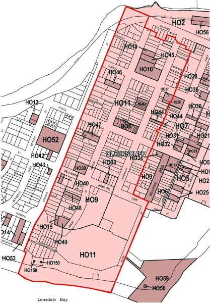 Borough of Queenscliffe Heritage Overlay map