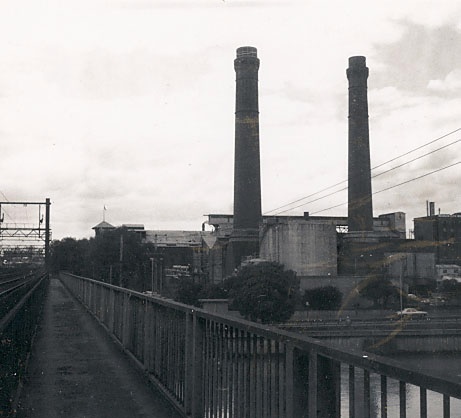 B3489 Brick Chimney Richmond Power Station