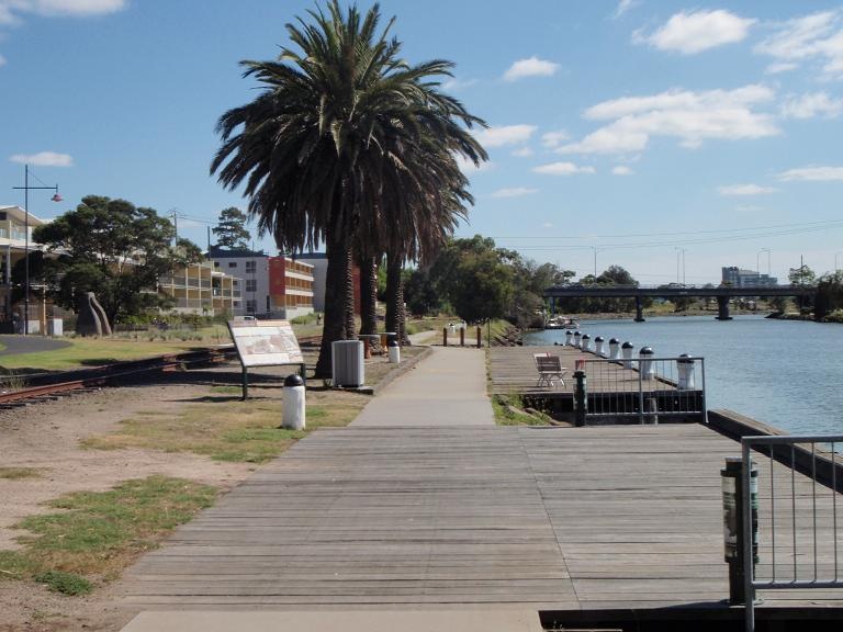 HO50 - Saltwater River Crossing Site &amp; Footscray Wharves Precinct, Maribyrnong Street, Footscray.JPG