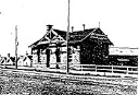 Kennedy Murray Pty. Ltd offices - Film 8 / Frame 10- one external view showing adjacent picket fence since removed, missing front finial, interiors and managing profiteers offices and central office. C.1920 - Ballarat Conservation Study, 1978