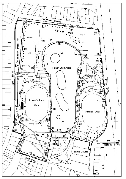 Princes Park plan