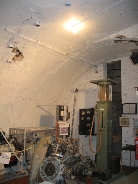 Internal view of engine room, Feb 2008.