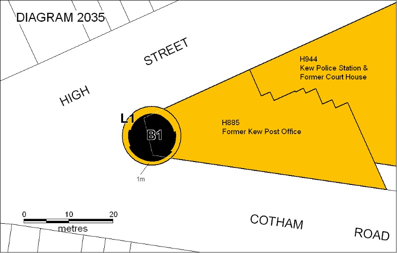 h02035 kew war memorial plan