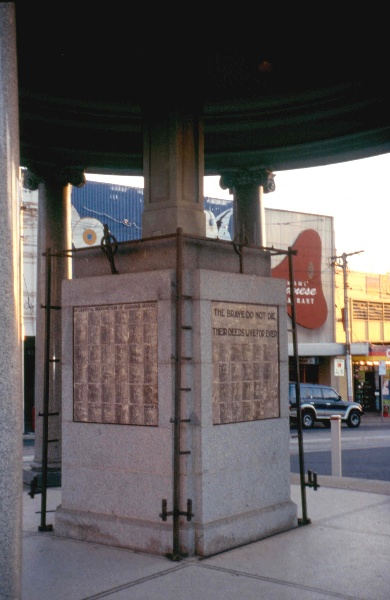 Kew War Memorial Honour Board 2004