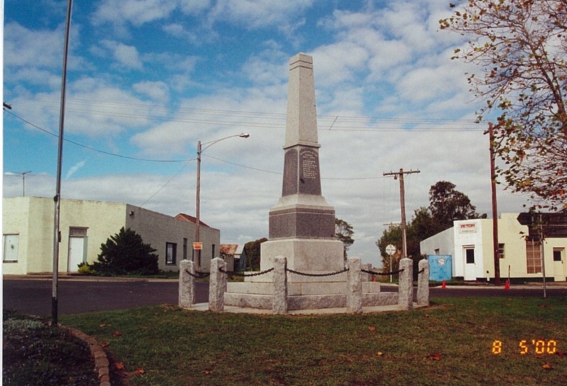 Poowong World War 1 Soldiers' memorial