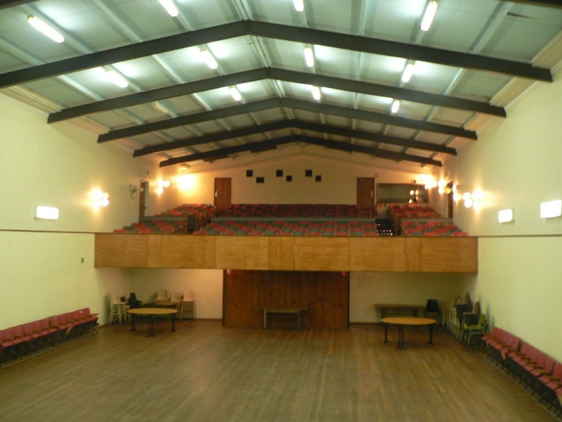 Memorial Hall Koroit interior of auditorium 2 2009