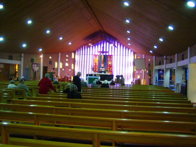 St Bernadette's Roman Catholic Church - interior