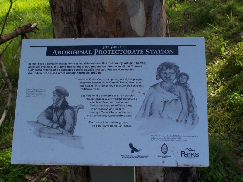 Western Port Aboriginal Protectorate Site - Plaque