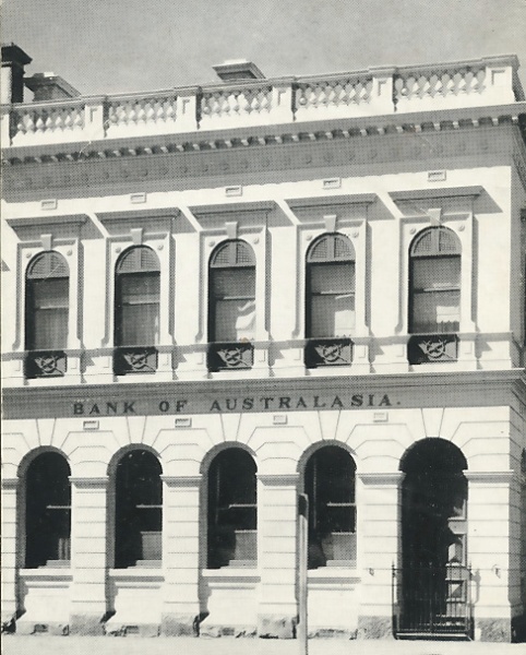 B0237 fmr Bank of Australsia Williamstown