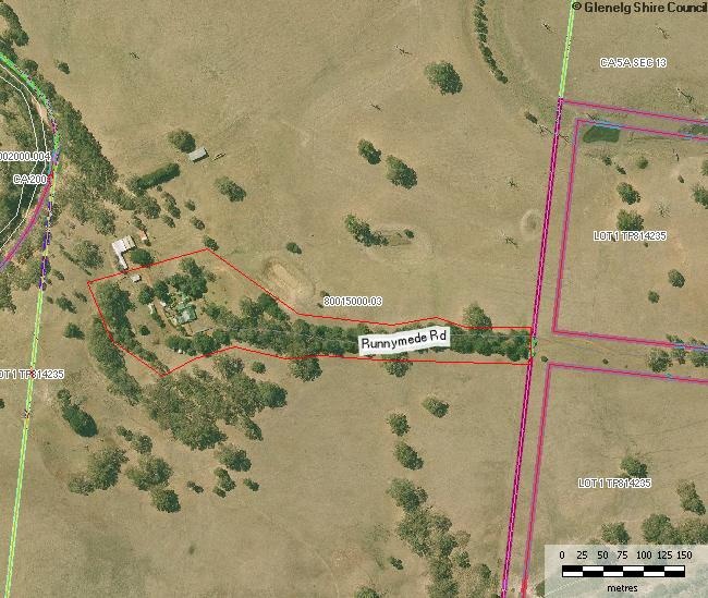 Map 1 - Extent of Registration Runnymede Homestead Complex