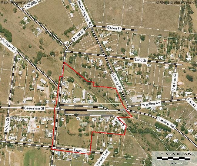 Extent of Registration - Dartmoor Village Precinct