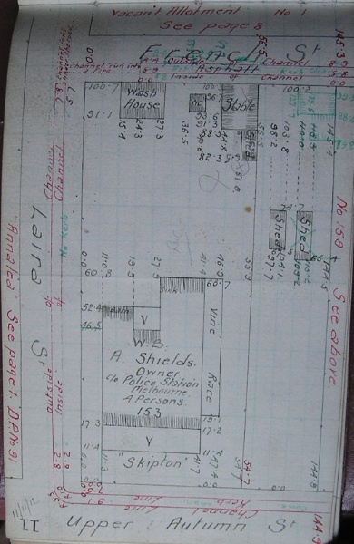 GWST Fieldbook, no. 168, p.11, 11 Nov 1912.