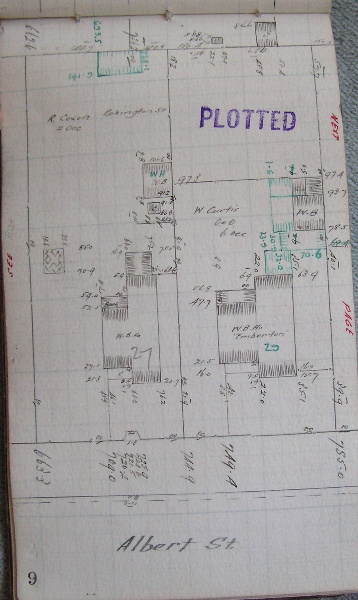 GWST Fieldbook, no. 138, p.6, c.1912 (right property).