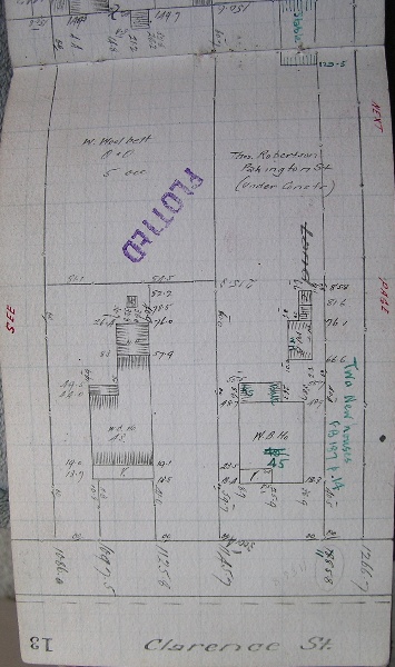 GWST Fieldbook, no. 133, p.13, c.1912 (right property).