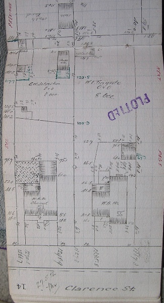 GWST Fieldbook, no. 133, p.14, 27 May 1912 (right property).