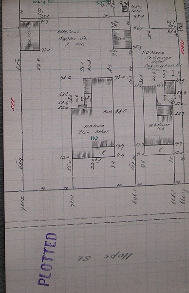 GWST Fieldbook, no. 142, p.7, c.1912 (right property)