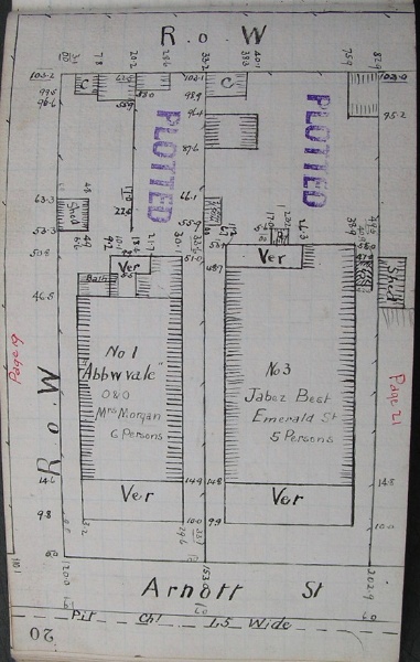 GWST Fieldbook, no. 163, p.20, c.1911 (right property).