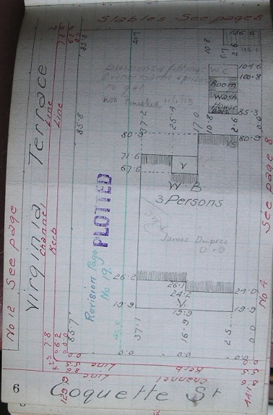 GWST fieldbook, no. 171, p.9, c.1912 (left property)