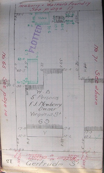 GWST Fieldbook, no. 171, p.15, c.1911.